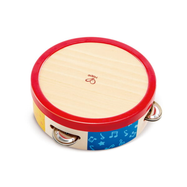 Fa Tamburin Csörgődob 10hó+