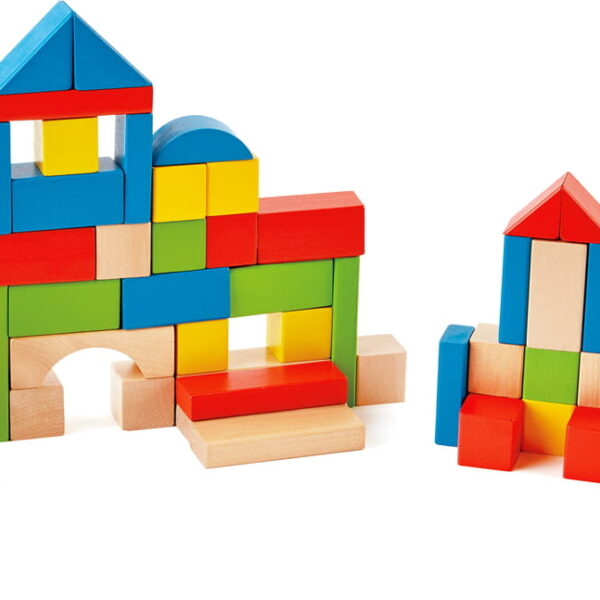 Építókockák Juhar 50db 12hó+