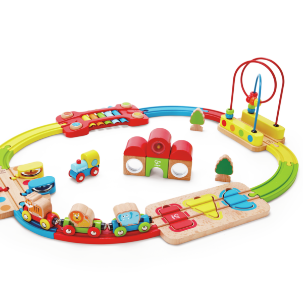 Szivárvány zenélő vonatpálya 18 hó+