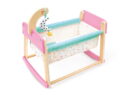 Álomringató Bababölcső hintázó bababútor készlet 2év+