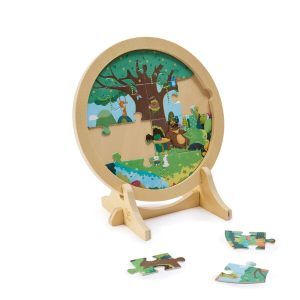 4 Évszak Réteges Puzzle Világító 3év+