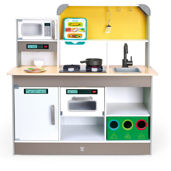 Deluxe ÖKO Játékkonyha Ventilátoros Sütővel 3év+
