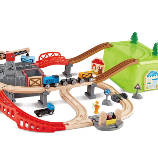 Hegyi Vasút Belépő Szett 50 részes pályával