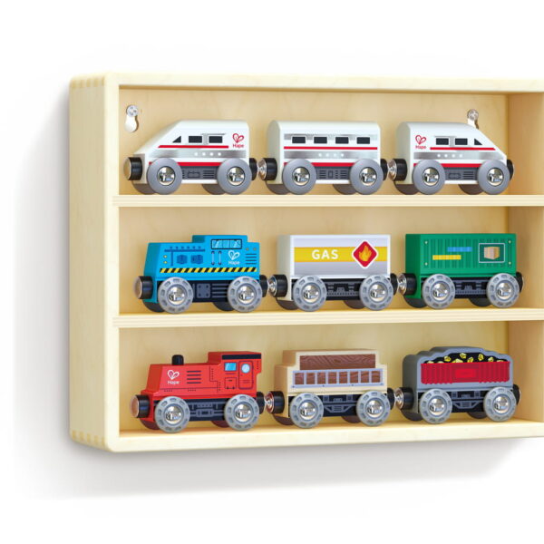 Mágneses Vonatkészlet 9 db-os 24hó+