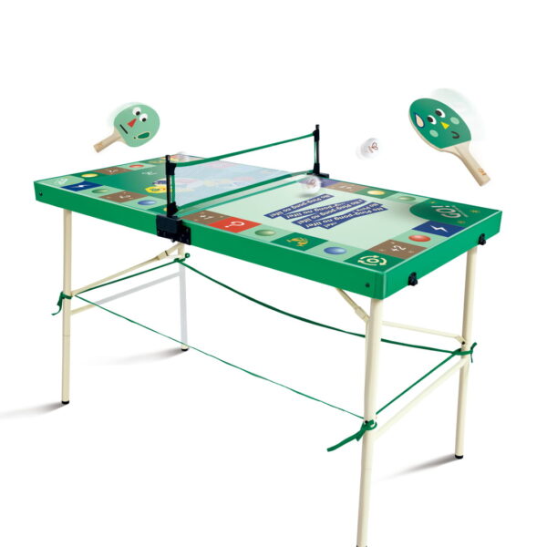 Hordozható 3-az-1-ben Játékasztal 3év+