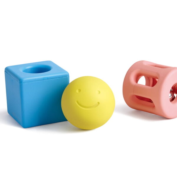 Színes Rízs alapú Csörgő Szett 0hó+